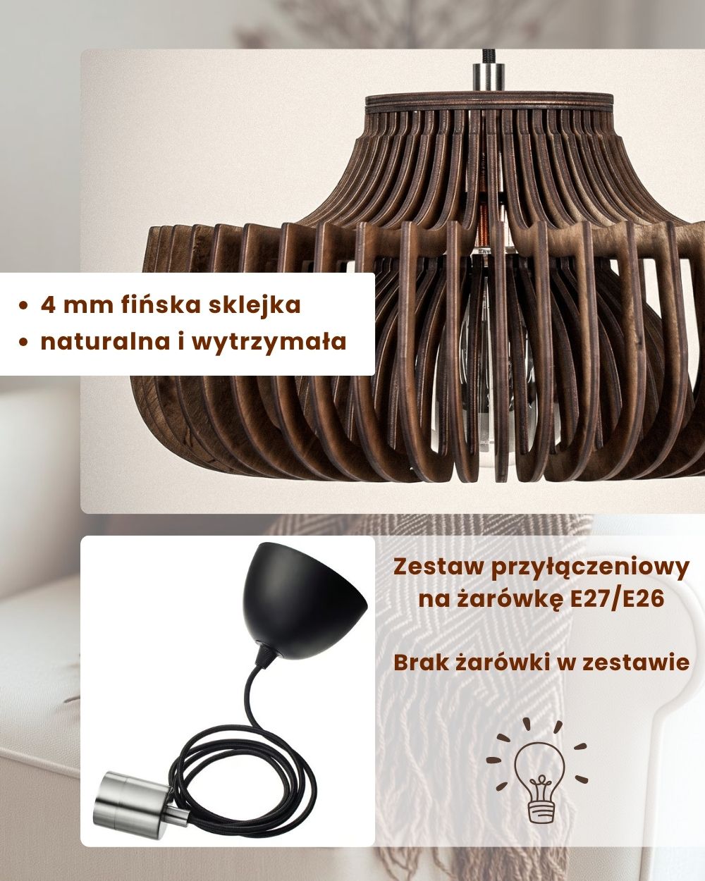 dane techniczne lampy Kengo